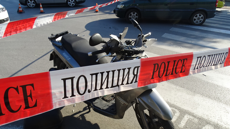 Блъснаха моторист в Благовеград