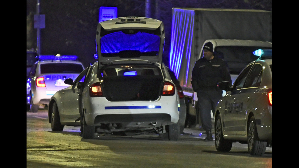 Полицейска патрулка катастрофира в столичния квартал "Бояна"