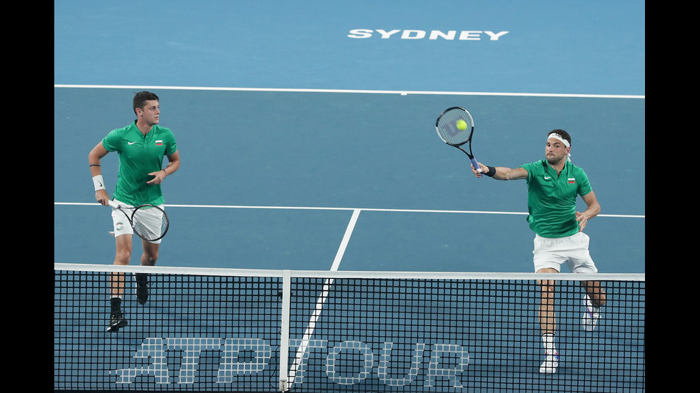 България - Великобритания (двойки), ATP Cup