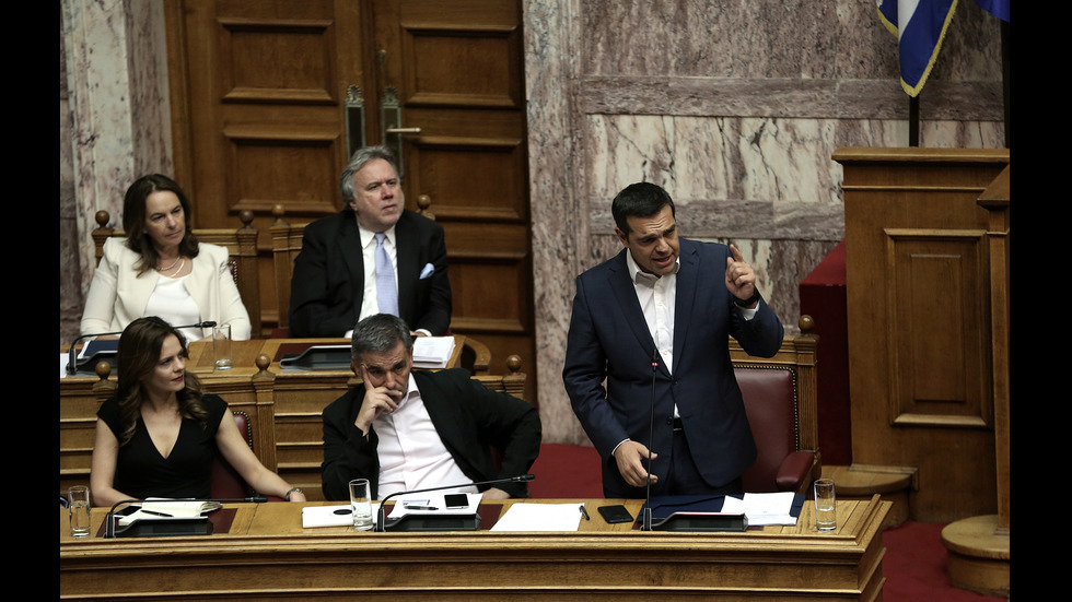 "Нова Демокрация" внесе вот на недоверие срещу Ципрас