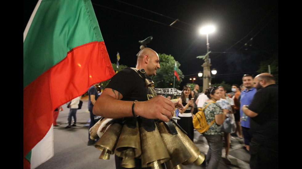 25 ДЕН: Протестиращи на шествие в центъра на София