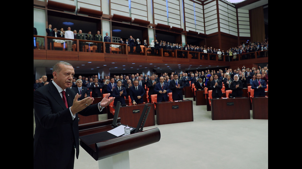Ердоган се закле, встъпи в длъжност
