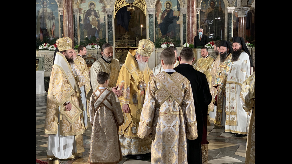 Празнична служба за Рождество в храм-паметника „Св. Александър Невски“