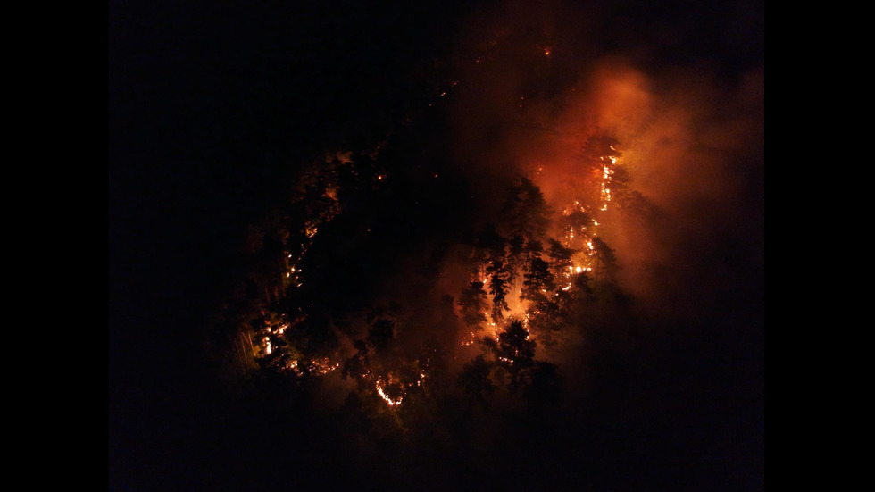 Пожар над Карлово
