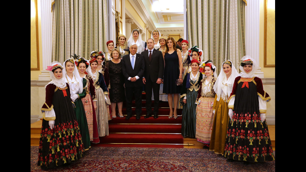 Визитата на президента Радев и първата ни дама в Гърция