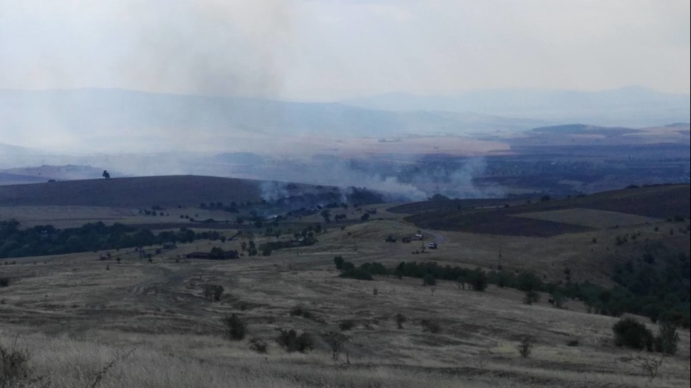 Пожар до пернишкото село Дивотино