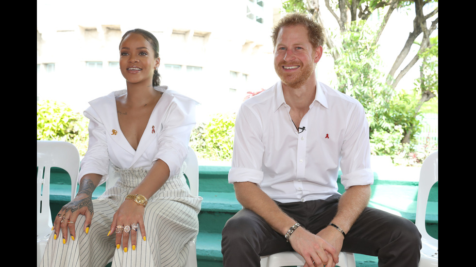 Риана и принц Хари заедно в Барбадос
