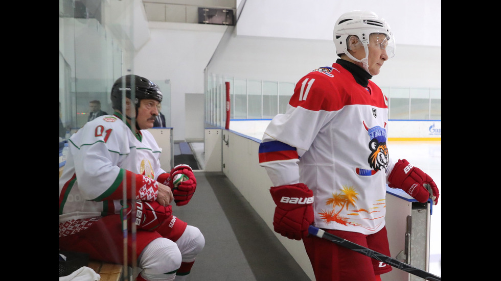 Путин и Лукашенко не се споразумяха по петролния спор, но играха хокей