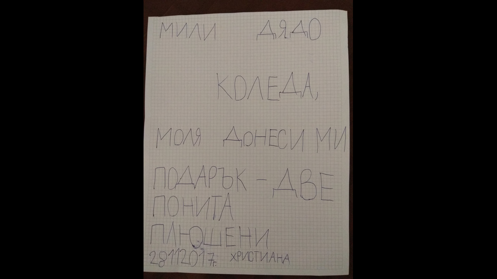 "Дядо Коледа, ти си готин! Искам видеоигра"...и още писма до Добрия старец