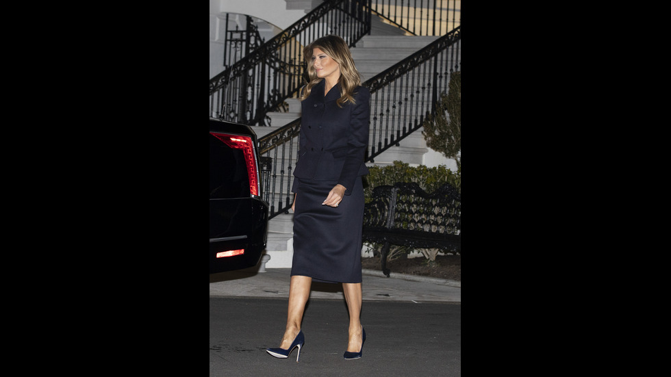 СТИЛ И СЕКСАПИЛ: Мелания Тръмп като първа дама