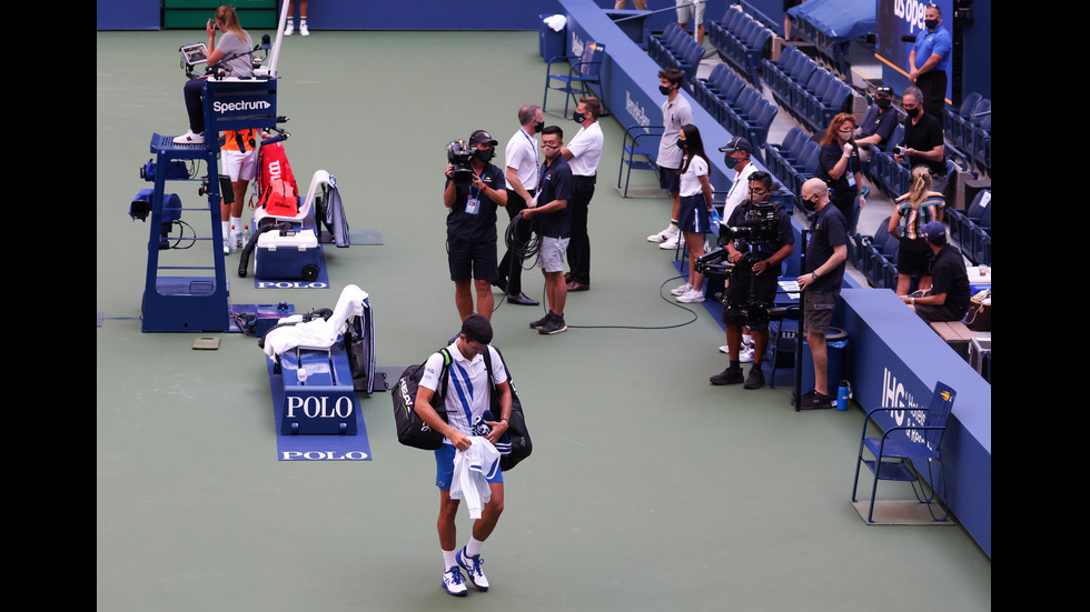 Сензация на US Open - дисквалифицираха Джокович!