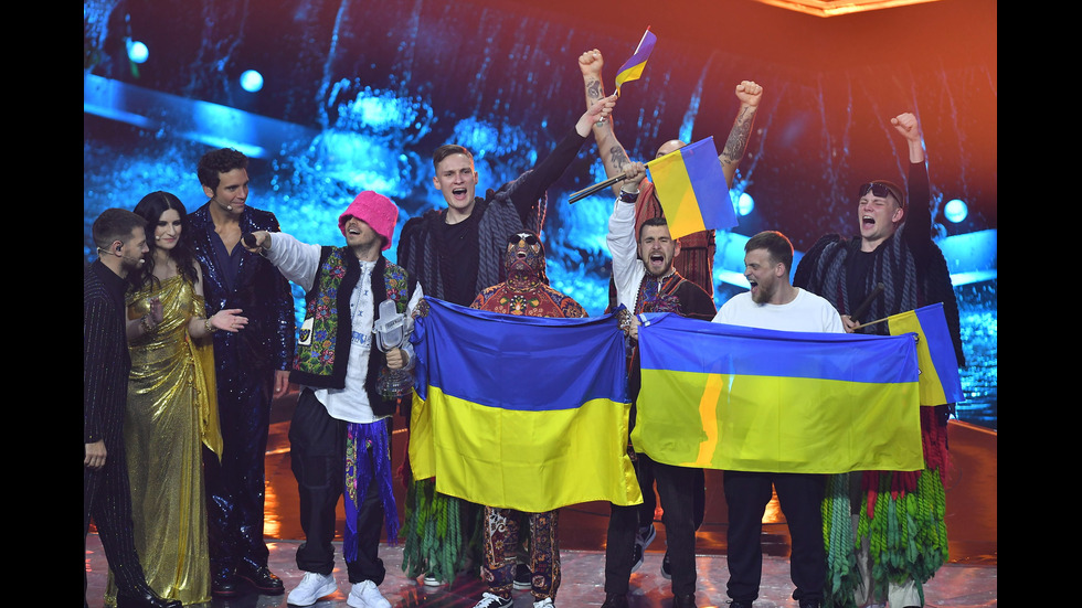 Украйна спечели тазгодишното издание на Евровизия