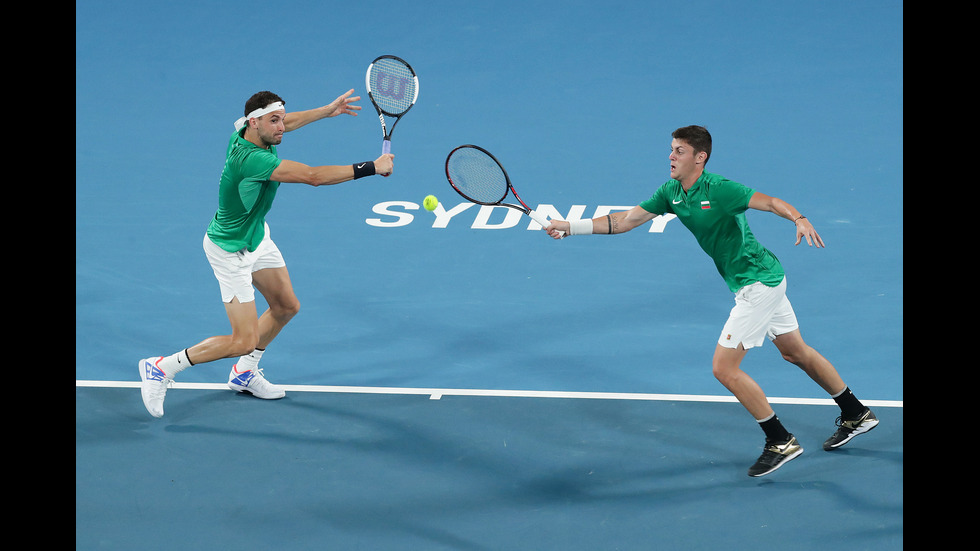 България - Великобритания (двойки), ATP Cup