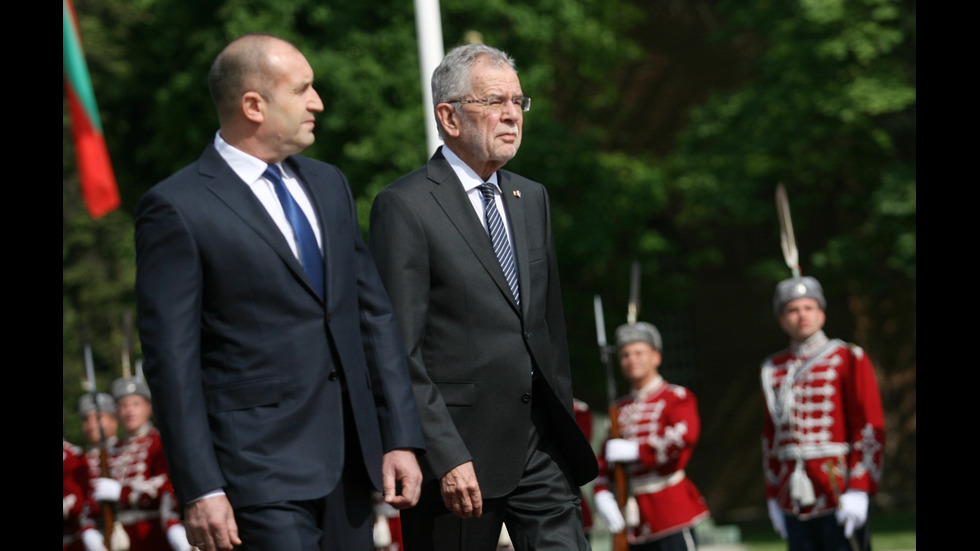 Австрийският президент на визита в България