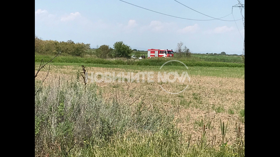 Самолет падна между Пазарджик и Пловдив