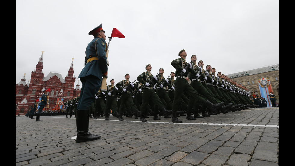 Денят на победата на Червения площад в Москва