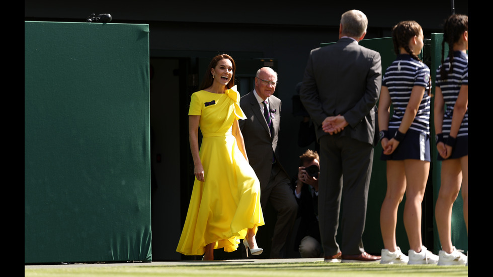 Кейт Мидълтън демонстрира стил и класа на финала на „Уимбълдън” за жени