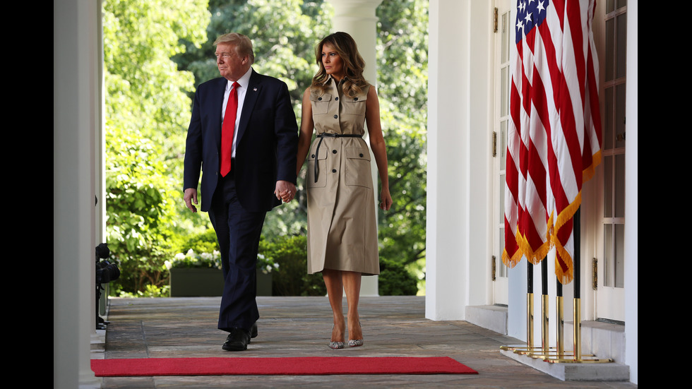 СТИЛ И СЕКСАПИЛ: Мелания Тръмп като първа дама