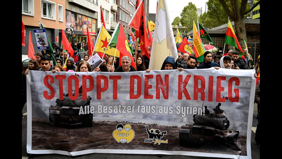 Протести из цяла Германия срещу турската офанзива в Сирия