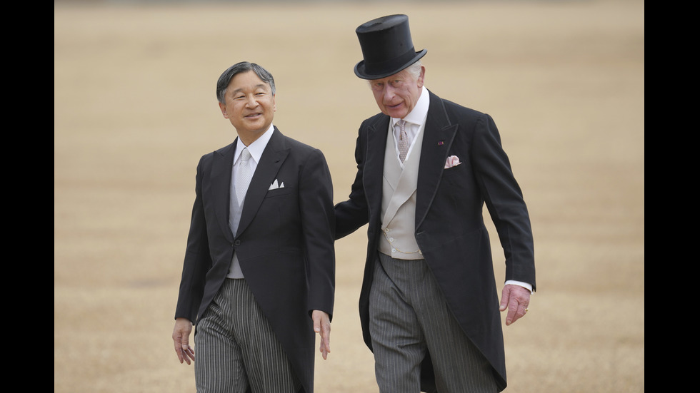Японският император Нарухито пристигна на тридневна визита във Великобритания