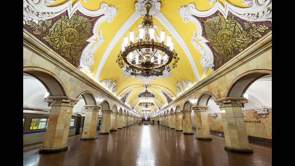 Най-красивите метростанции в Москва (ГАЛЕРИЯ)