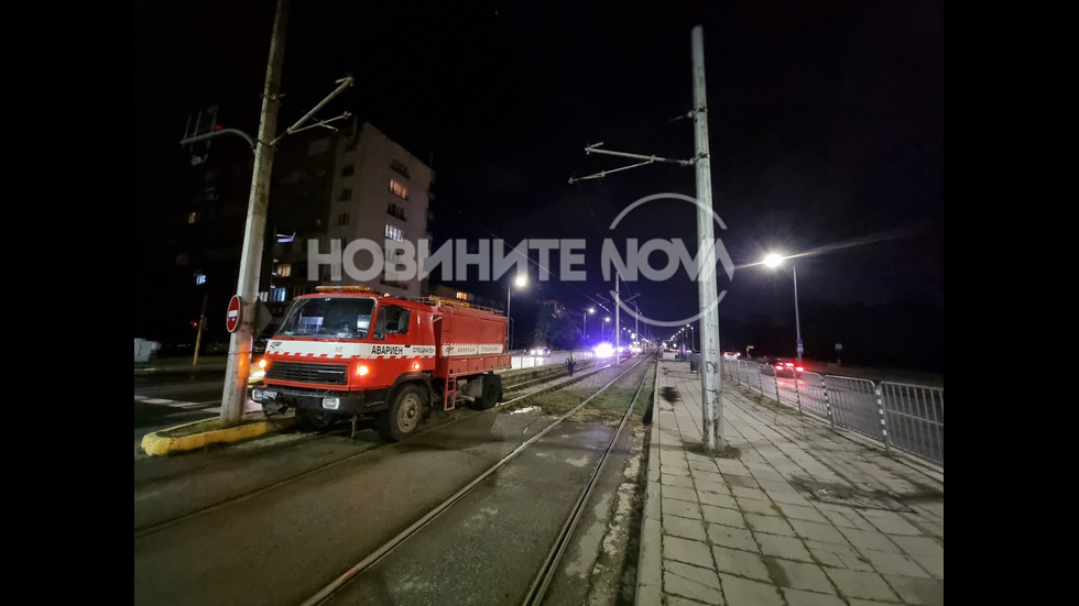Катастрофа спря движението на трамваите по Ботевградско шосе в София