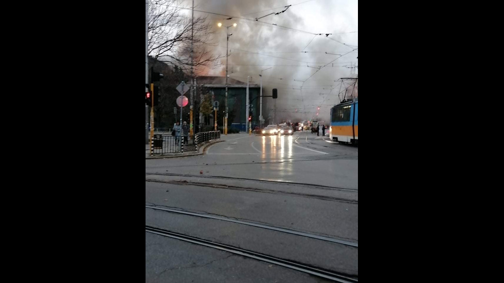 Пожар в емблематично столично заведение