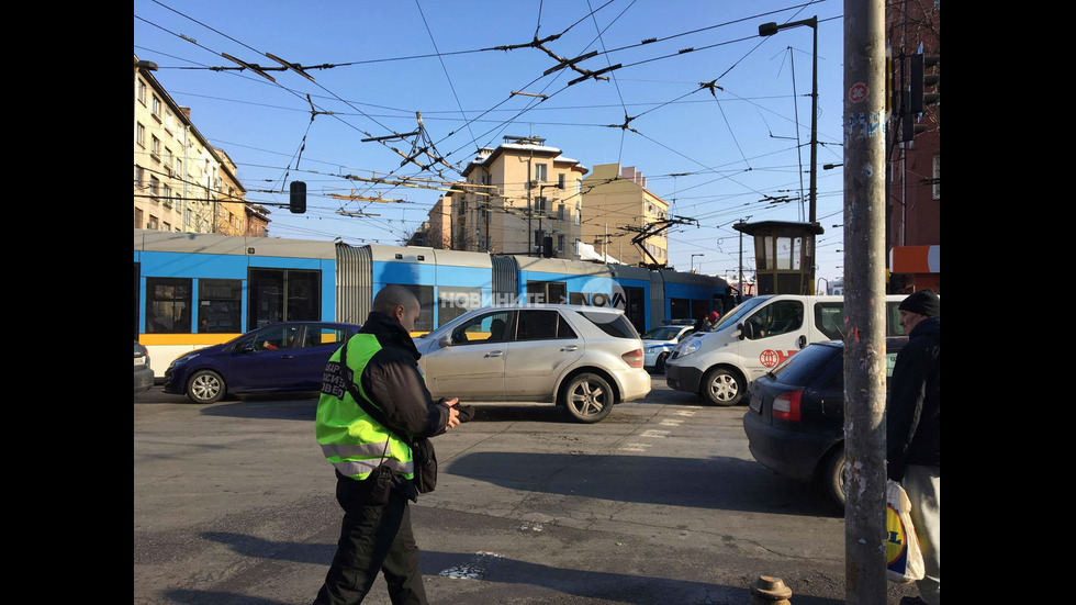 Инцидент в центъра на София