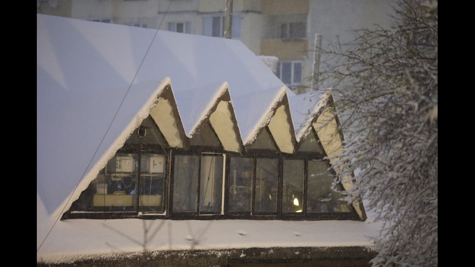 Сняг заваля на много места в страната
