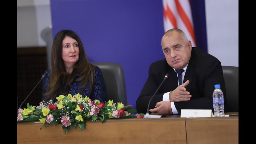 Бойко Борисов и Херо Мустафа откриха Стратегическия диалог България - САЩ