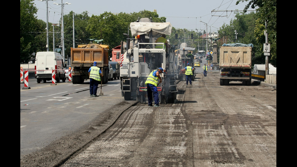 Започна ремонтът на Орлов мост