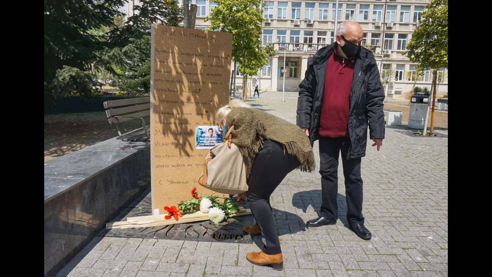 Бдение в памет на Милен Цветков в няколко града