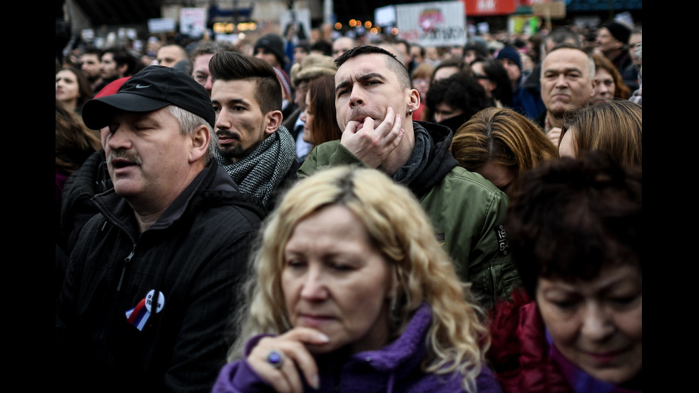 Десетки хиляди на протест в Словакия