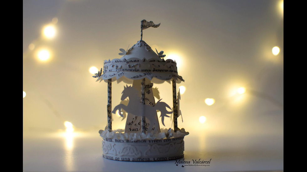 Магически скулптури от хартия