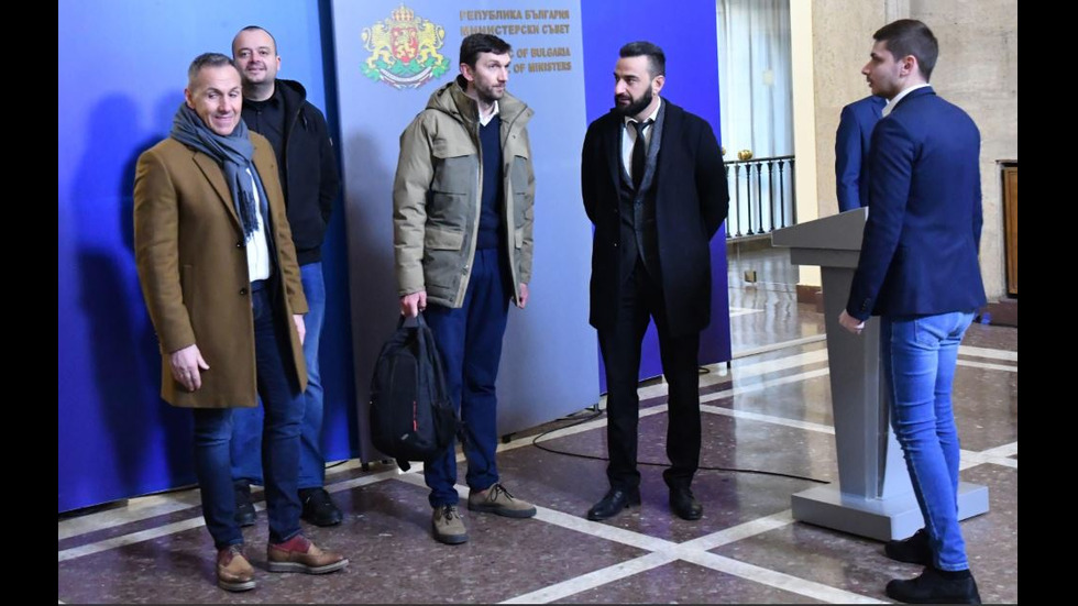 Феновете на "Левски" на среща с премиера Борисов