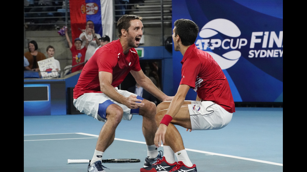 Сърбия е първият шампион на ATP Cup