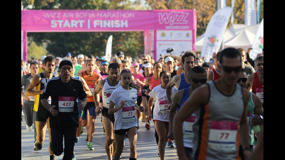 Атлети от 5 континента на маратон в София