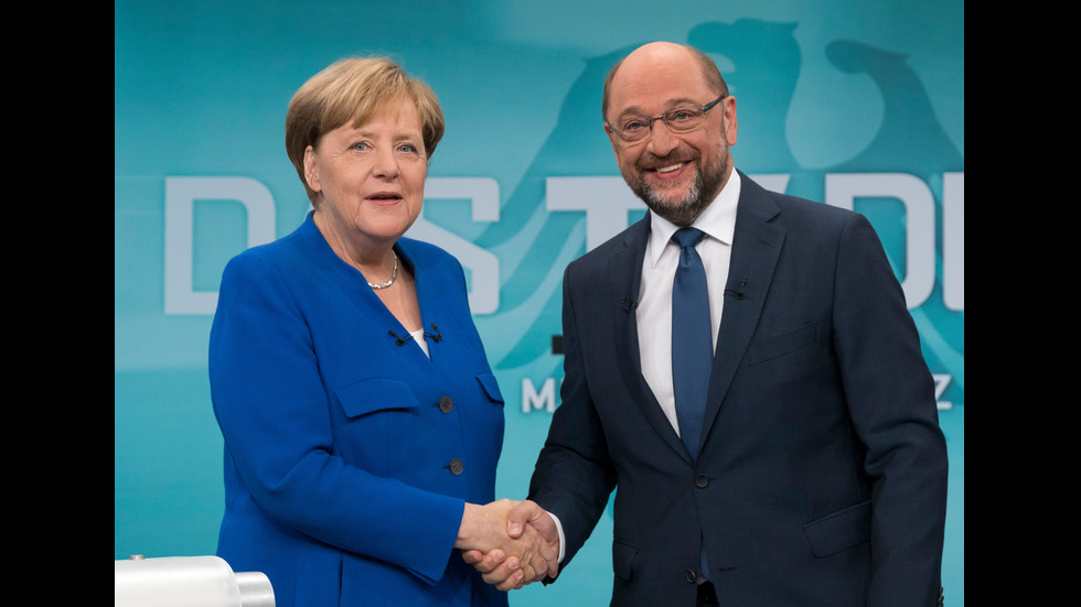 Меркел победи Шулц в ТВ дебат преди изборите