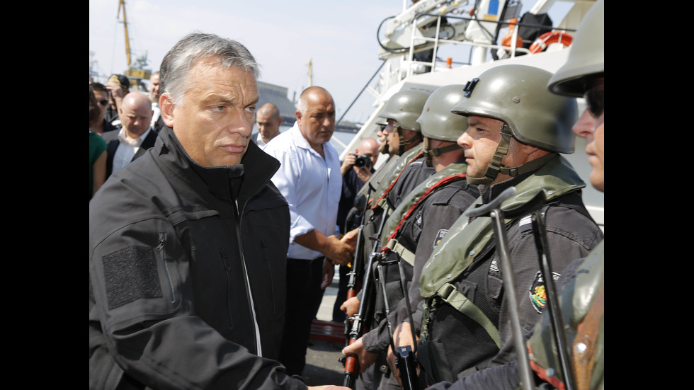 Бойко Борисов и Виктор Орбан провериха как се пази границата ни