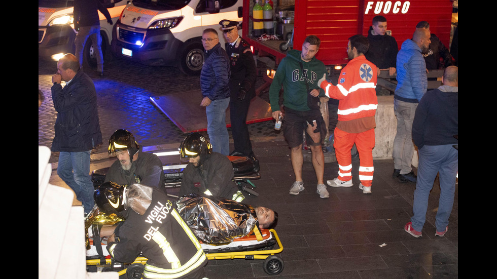 19 души остават в болница след инцидента с ескалатор в Рим