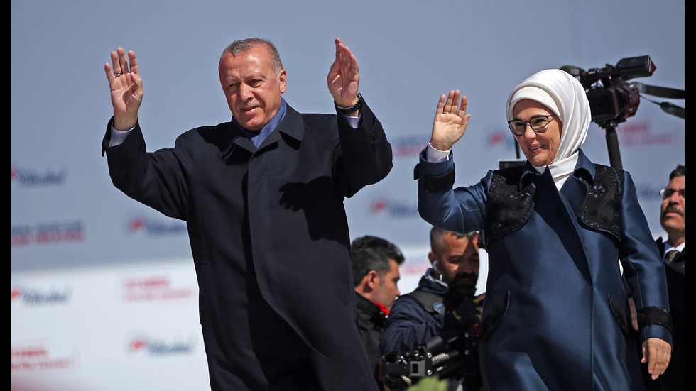 Мега митинг на Ердоган в Истанбул