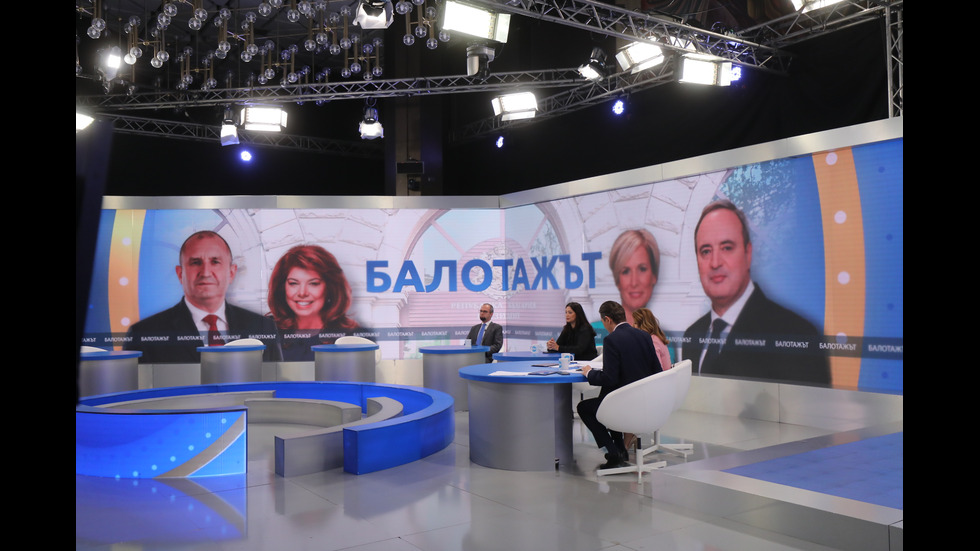 ЗАД КАДЪР: Изборното студио на NOVA