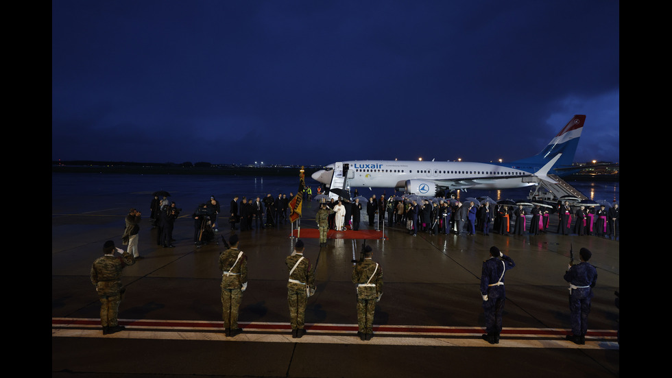 Папата е на тридневно посещение в Белгия