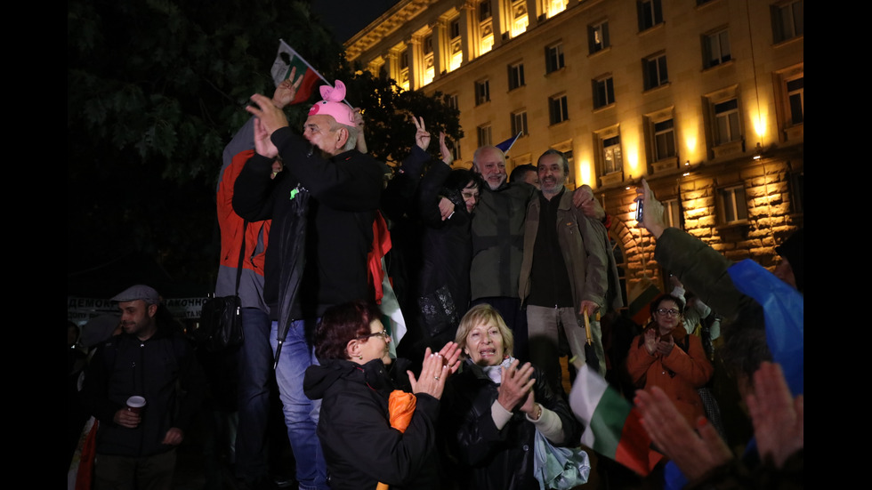 92-ра вечер на протести