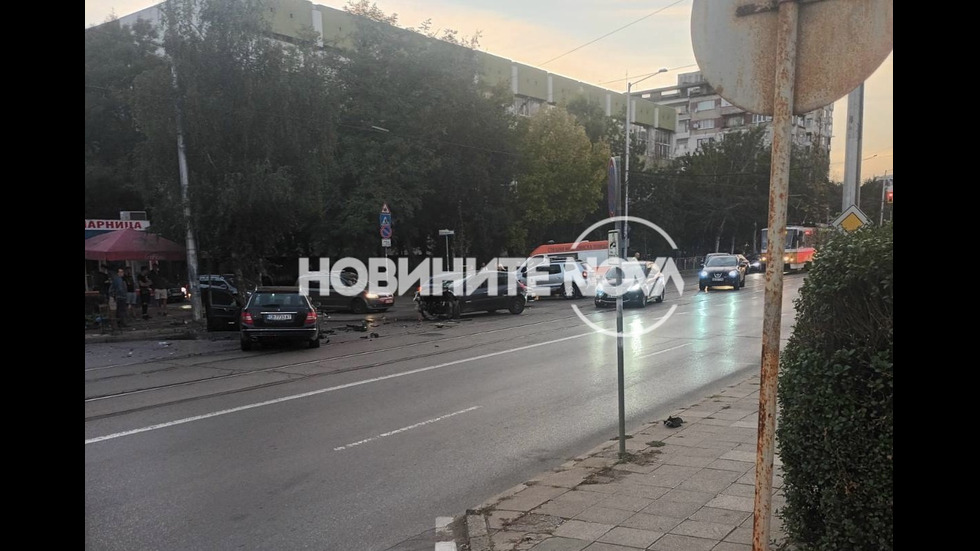 Катастрофа предизвика огромно задръстване в София