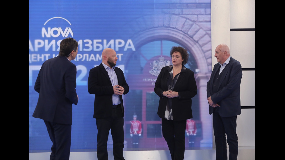 ЗАД КАДЪР: Изборното студио на NOVA