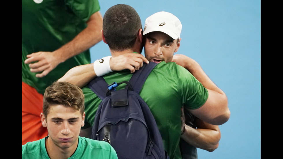 Димитър Кузманов поведе България към 1/4 финалите в ATP Cup