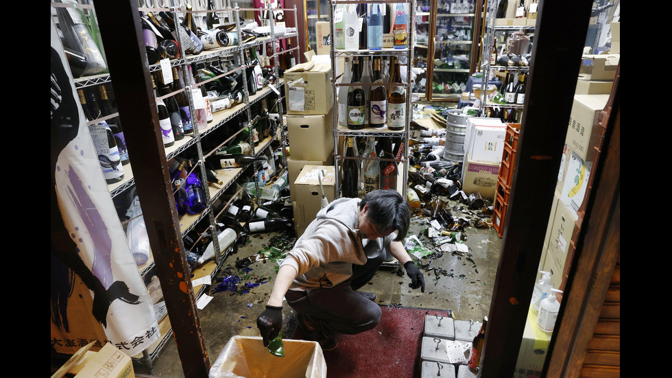 Мощно земетресение разтърси Япония