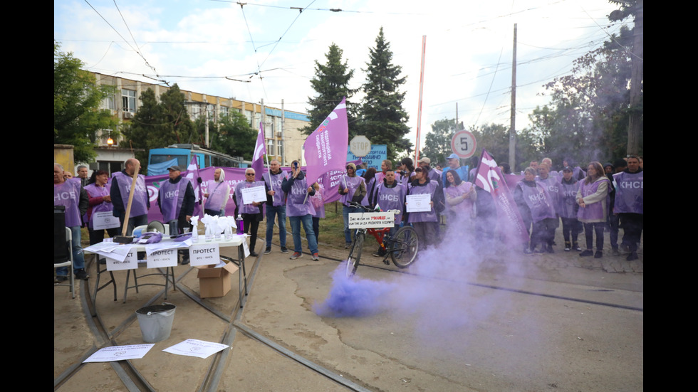 София под блокада: Стачка на наземния градски транспорт парализира столицата