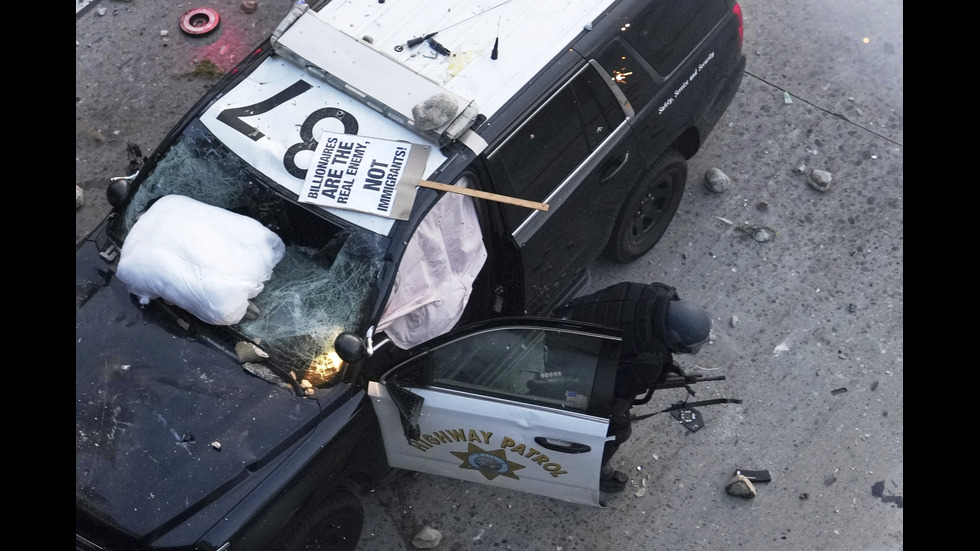 Сблъсъци между Гвардията и протестиращи в Лос Анджелис